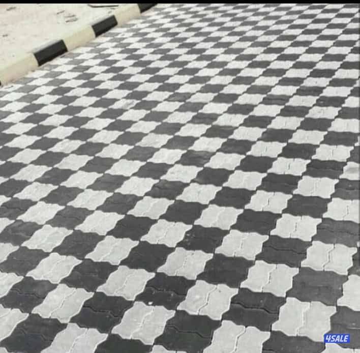 معلم بلاط متداخل وتنسيق حدائق10