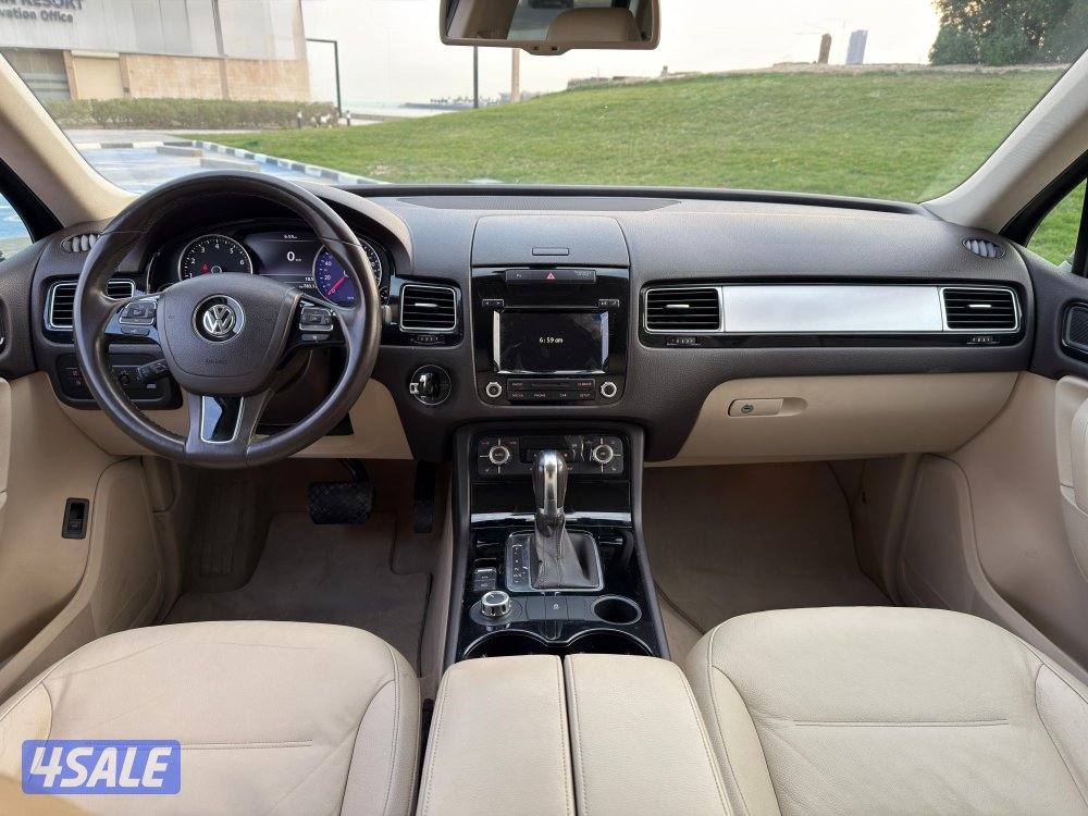 للبيع فولكس طوارق 2013 - صبغ الوكاله - بحاله نظيفه جدااا7