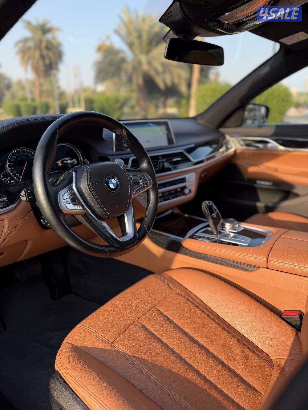 BMW 740LI عداد 60 الف4