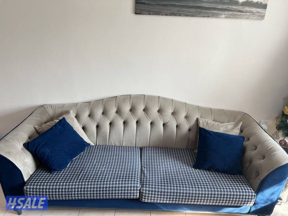 انتريه عدد ٢ كنب وكرسي0