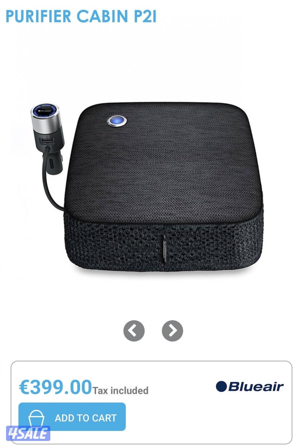 Blueair Cabin HEPA Air Purifier P2i1