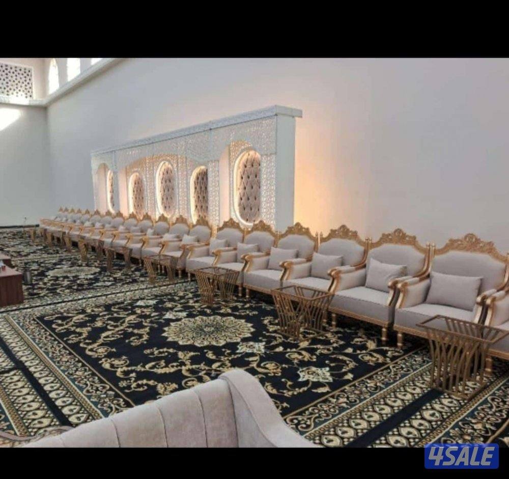 تأجير كراسي وطاولات وزينه منازل وجميع مستلزمات الافراح14