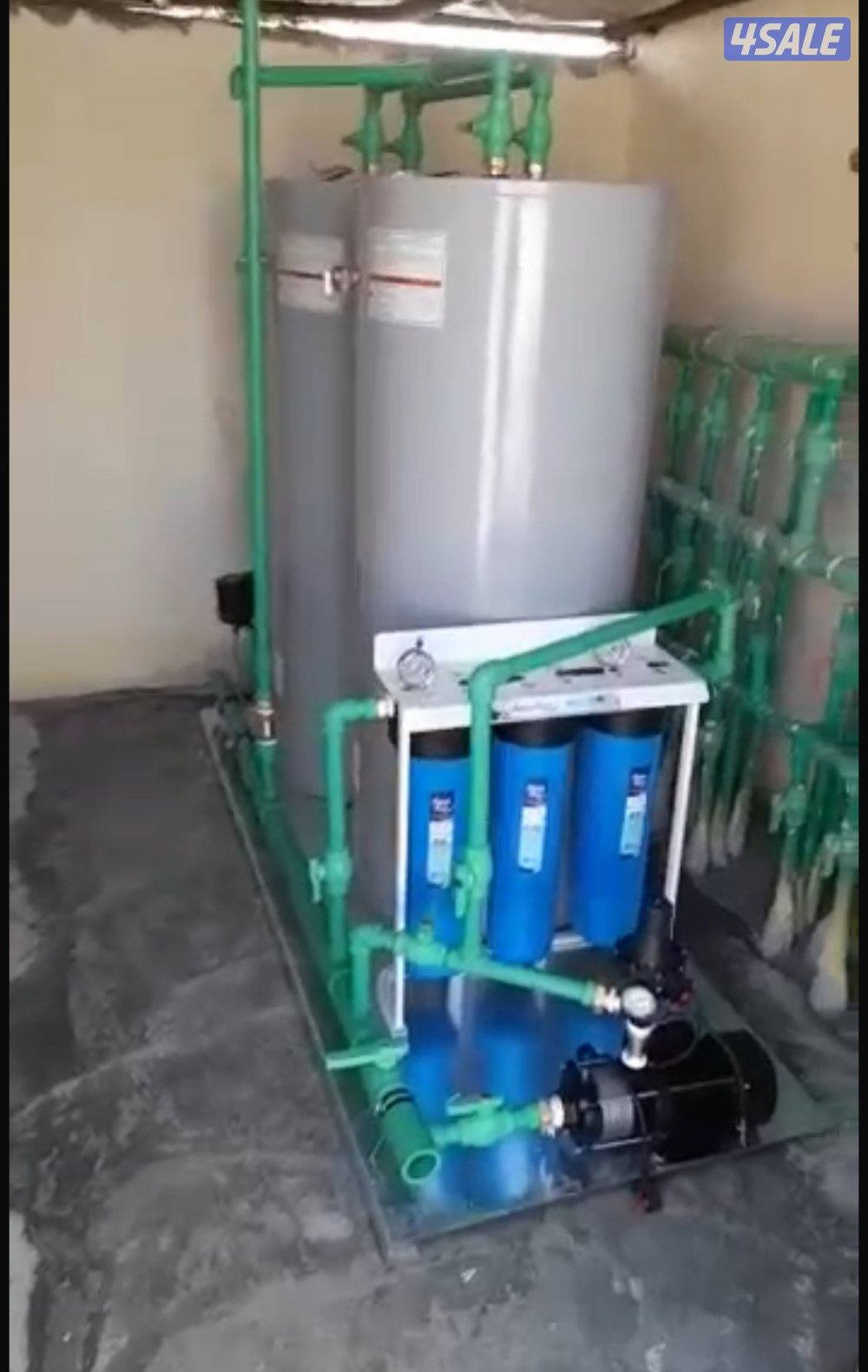 جميع انواع فلاتر الماي والصخانات المركزيه ومضخات الماي0