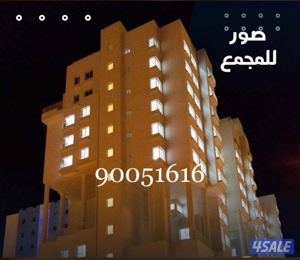 للايجار شقه بأبراج أمنيات جاردن بالمهبوله 3 غرف وبلكونه12