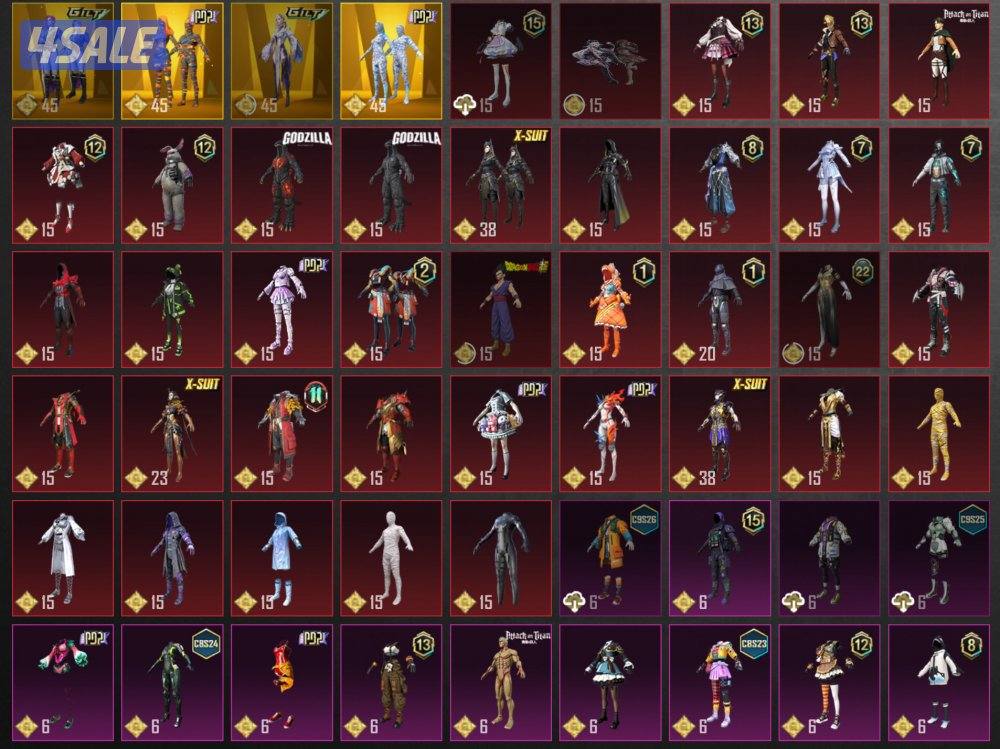 حساب ببجي نادر1