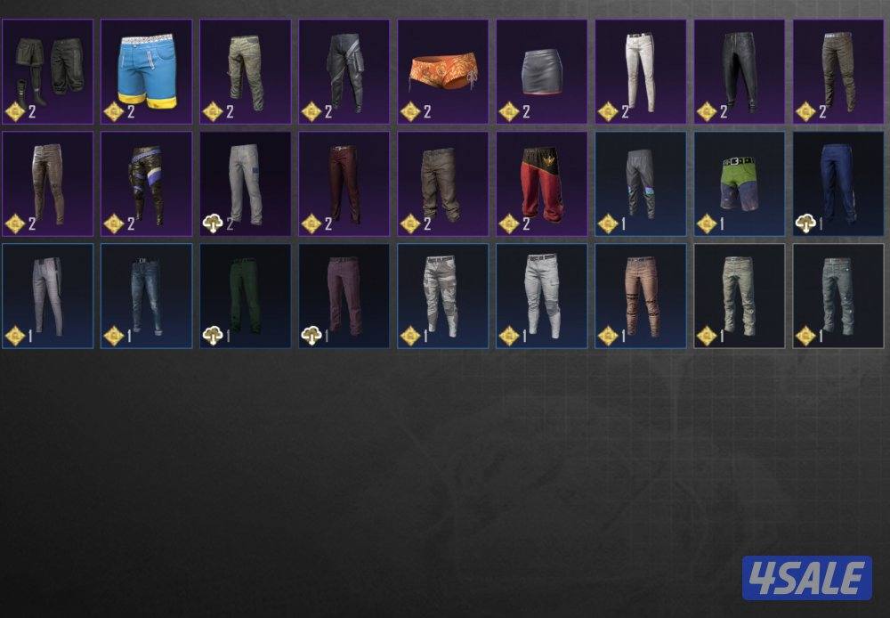 حساب ببجي نادر0