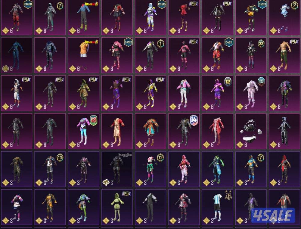 حساب ببجي نادر2