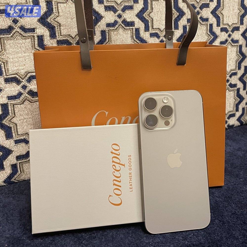 أيفون 15 تيتانيوم 256 قيقا3