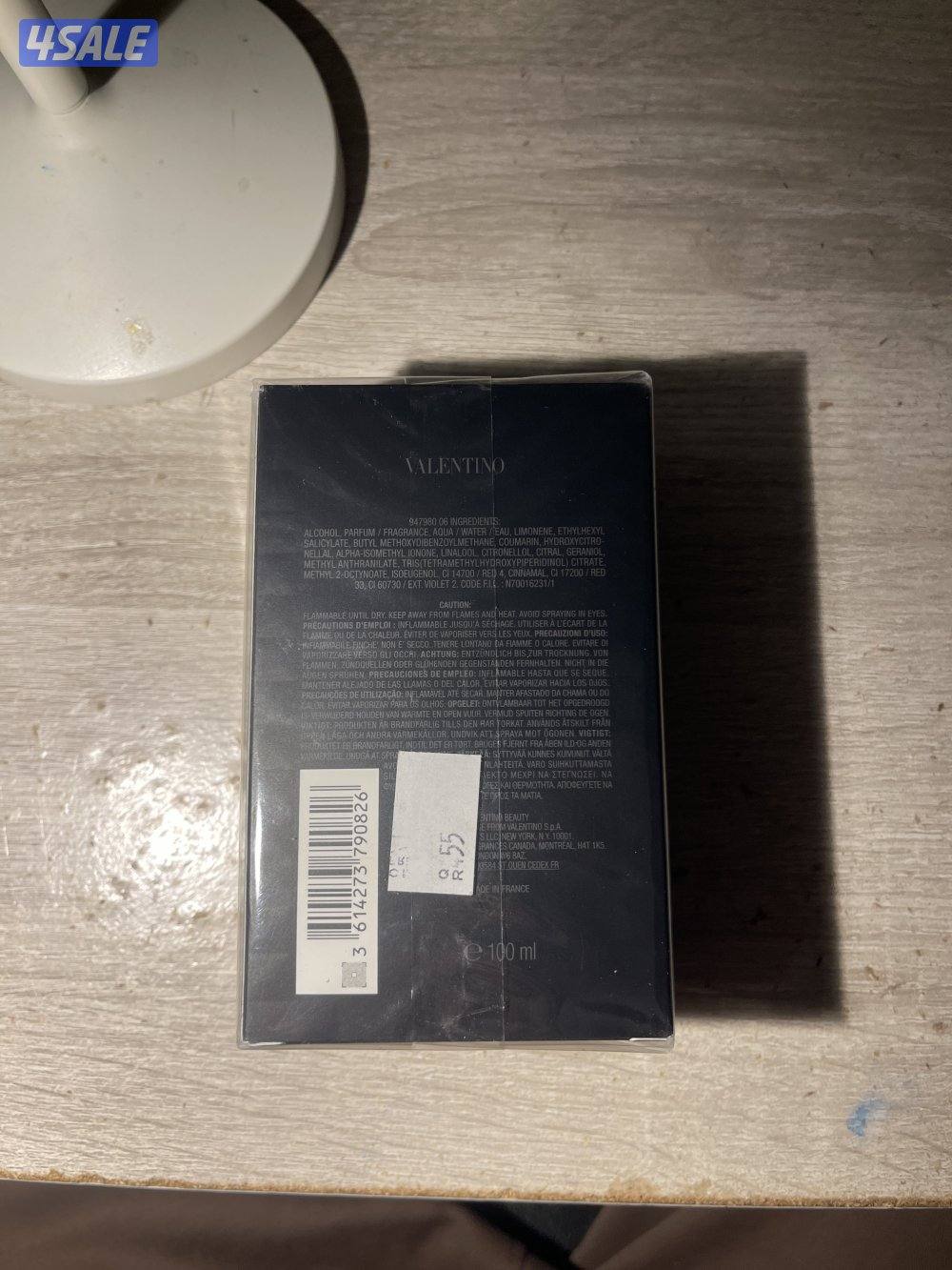 عطر VALENTINO UOMO INTENSE جديد غير مفتوح الحجم  100 ml1