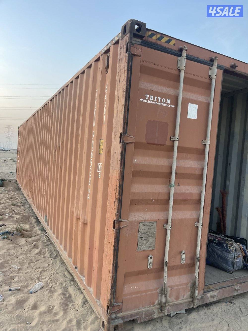 كونتينر 40 قدم نظيف1