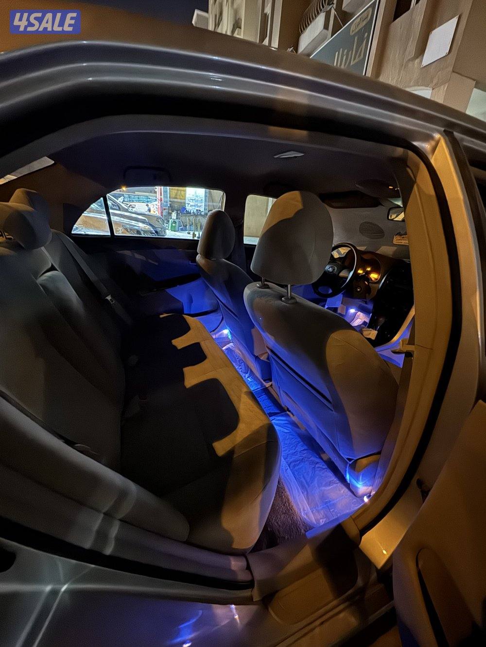 تويوتا كورولا ٢٠٠٩ ممشي ٧٧ الف كم فقط - صبغ الوكالة - corolla 77000 KM6