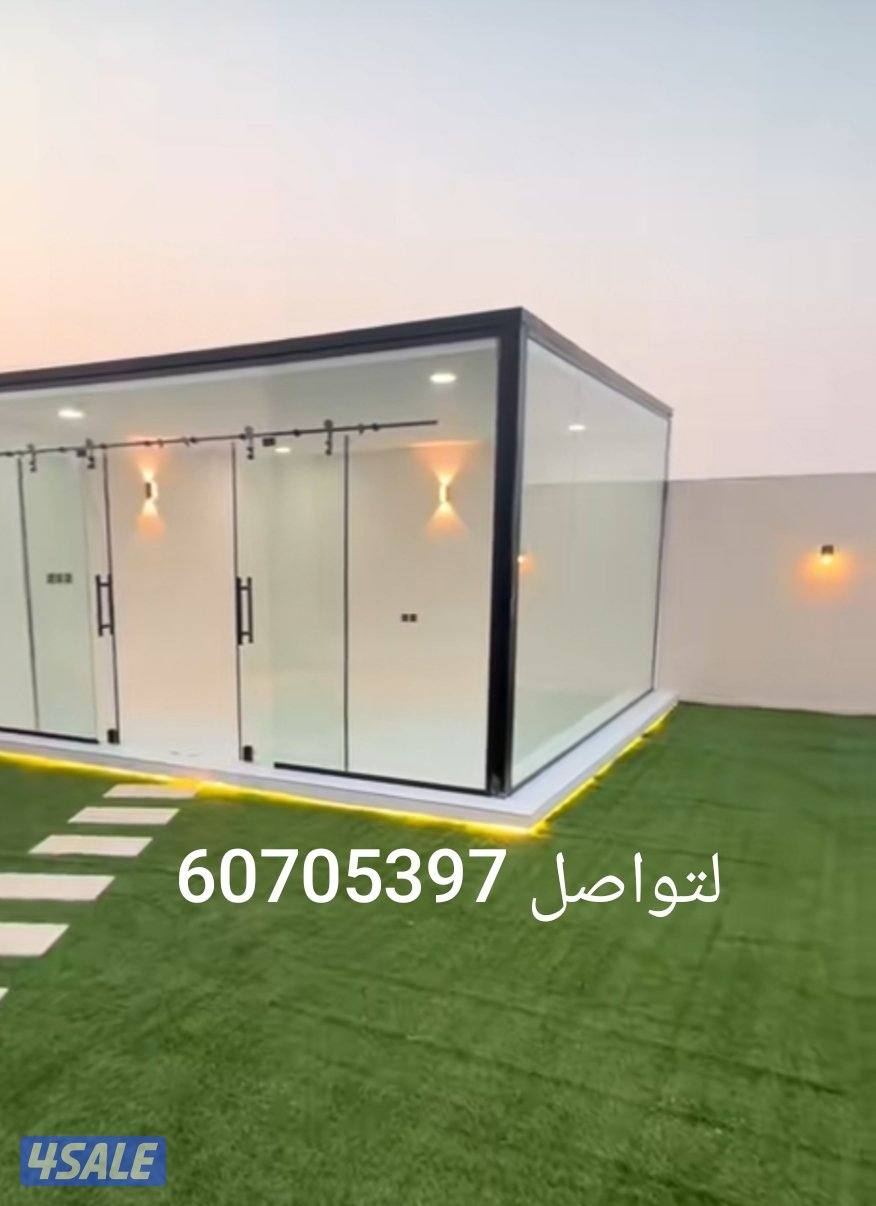 تركيب زجاج سكريت و مرايا دربزين شاور بكس1