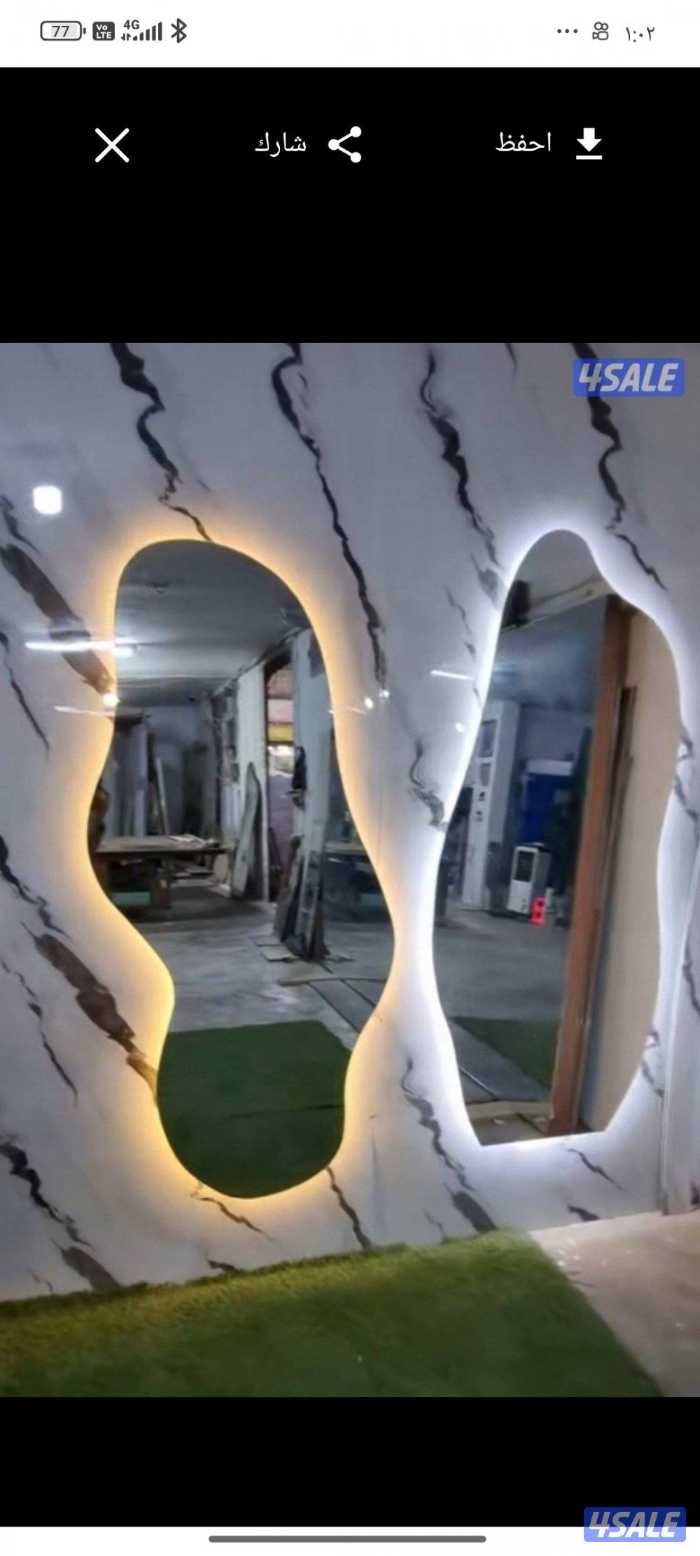 تركيب زجاج سكريت و مرايا دربزين شاور بكس12