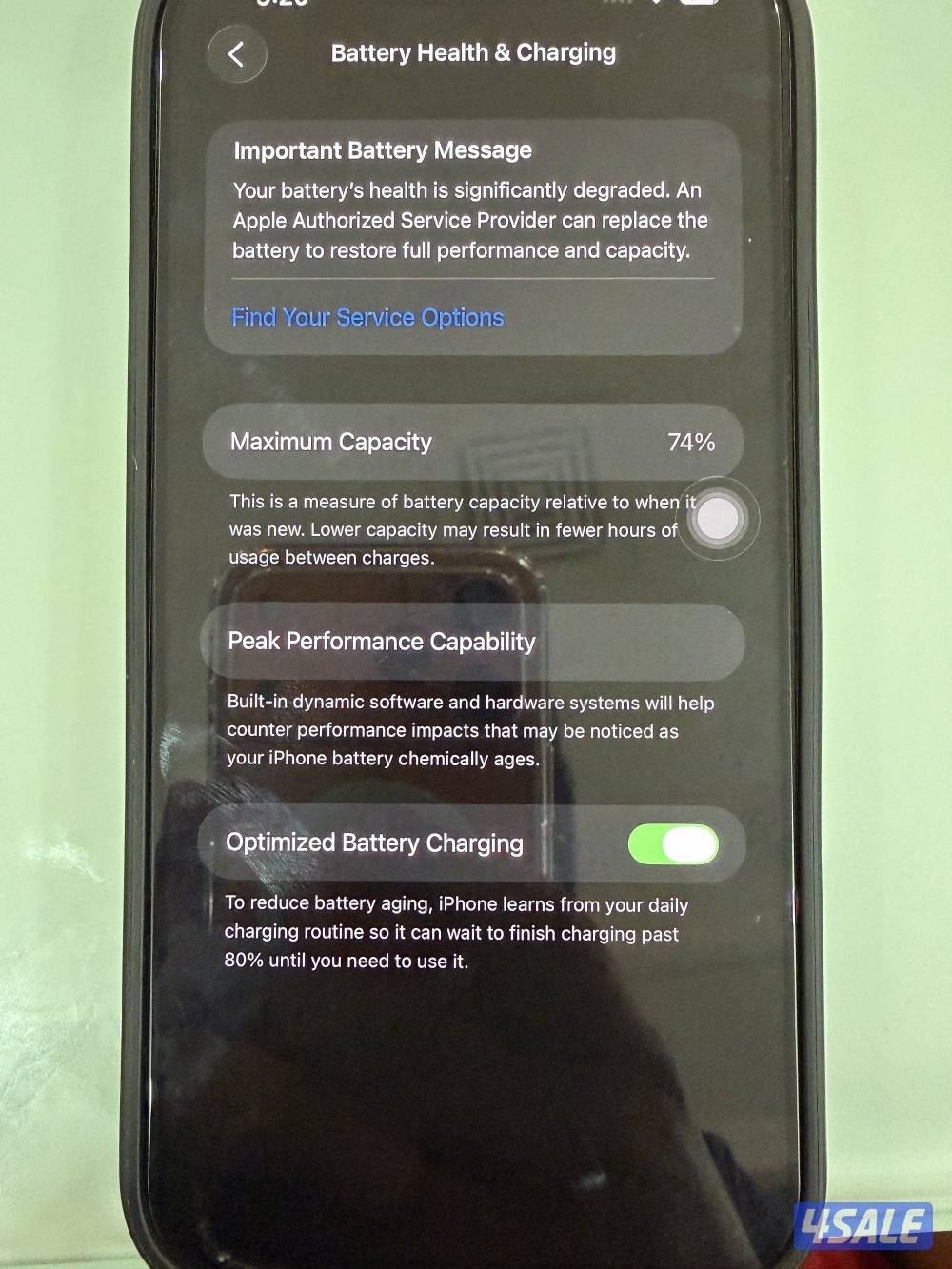 iPhone 13 pro max 128 GB4