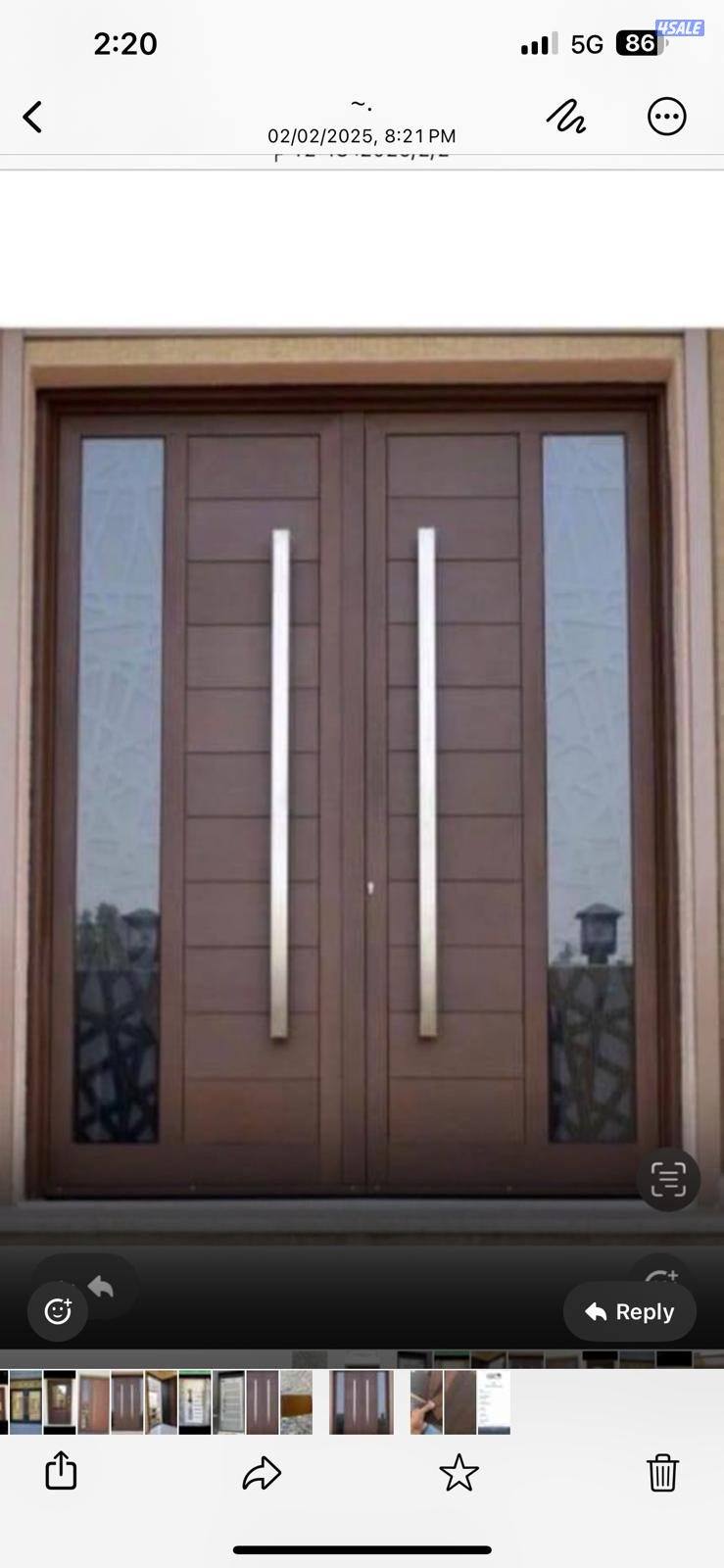 اسلام علیکم ۔ المنیوم و شتر ۔ ابواب۔ شبابئیک۔ صنادیق۔ مدخنہ ۔ طور منخل3