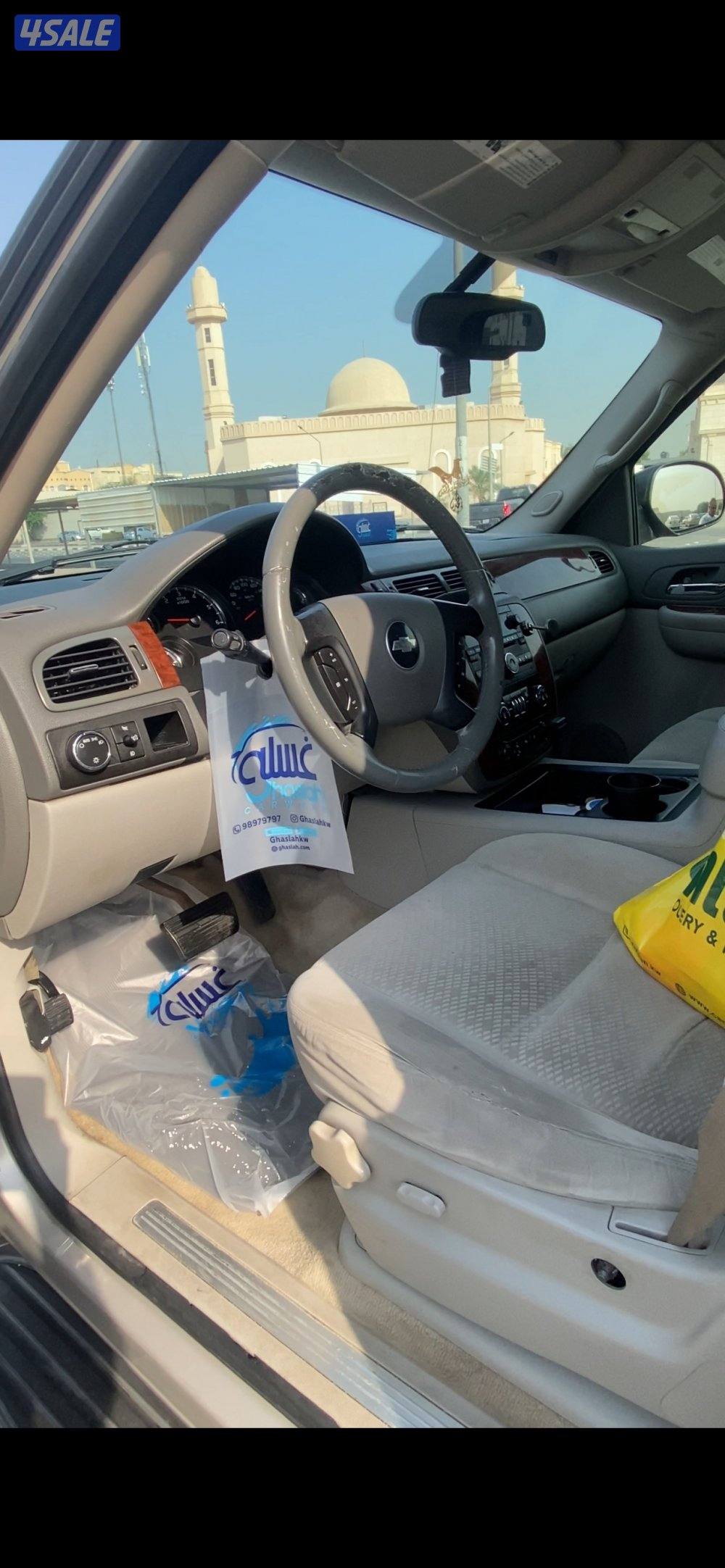 تاهو 2008شرط الفحص قير مكينه شاصي البدي قطعه واحده مدقر امامي يسار LT6