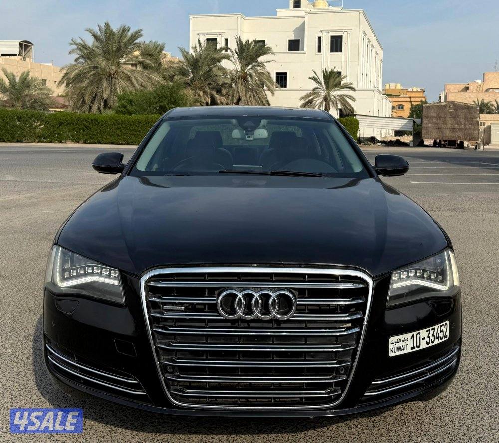 بحالة ممتازة جدا اودي A8L وكالة الكويت موديل 2011 مواصفات خاصة داخلية2