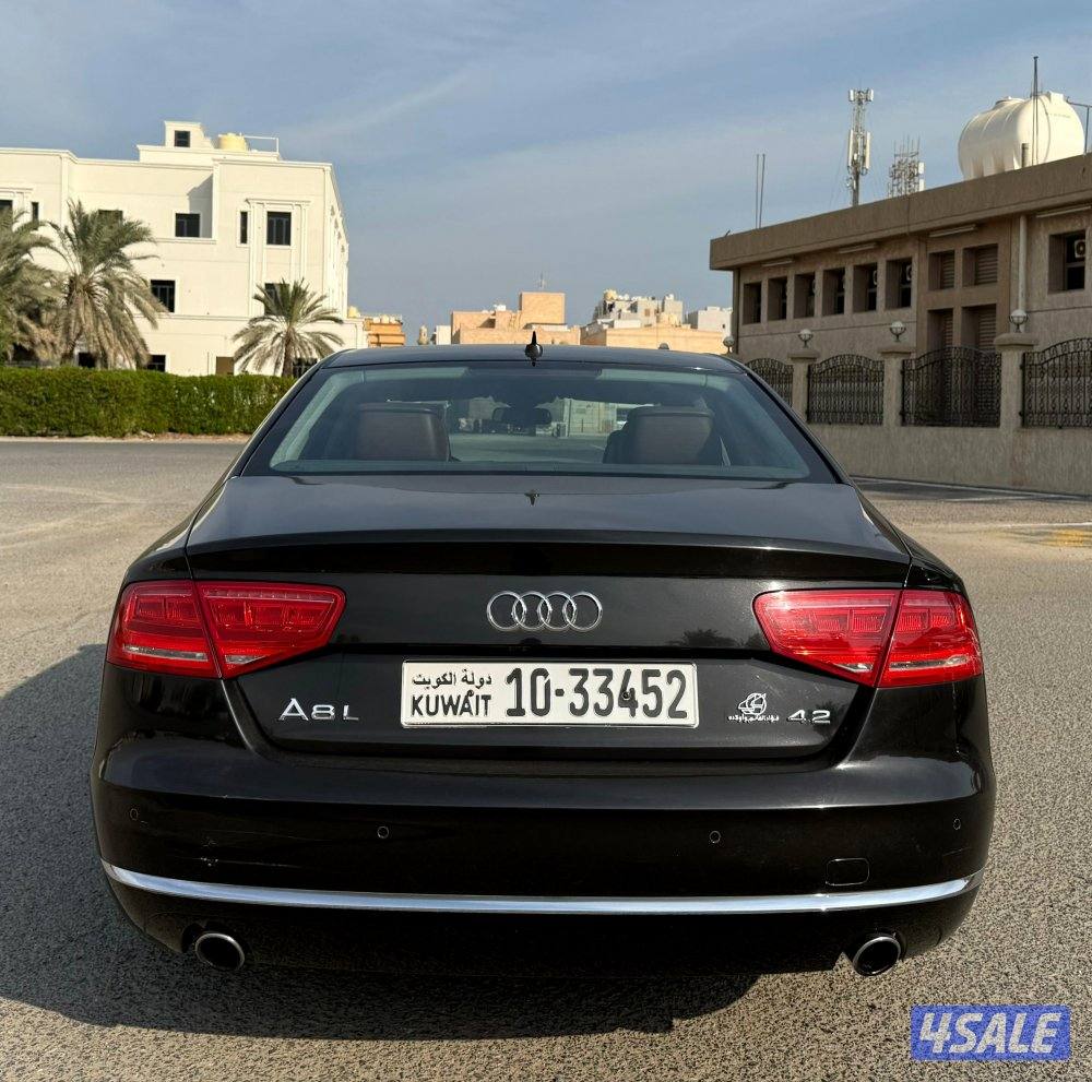 بحالة ممتازة جدا اودي A8L وكالة الكويت موديل 2011 مواصفات خاصة داخلية5