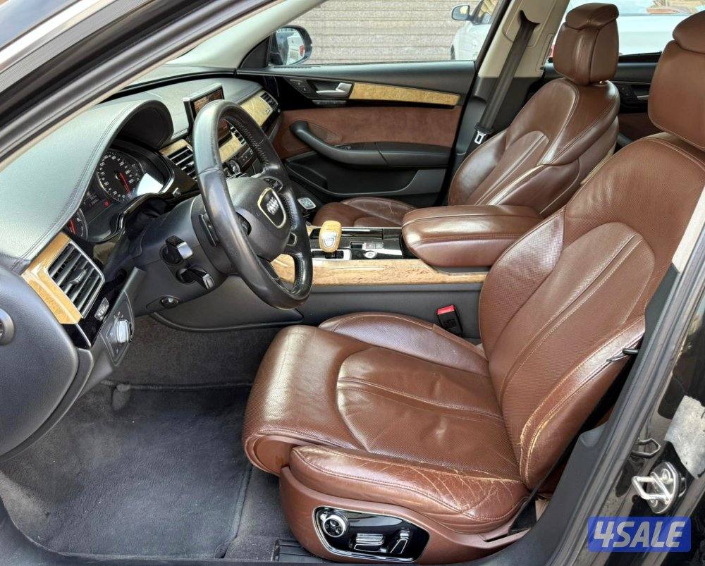 بحالة ممتازة جدا اودي A8L وكالة الكويت موديل 2011 مواصفات خاصة داخلية10