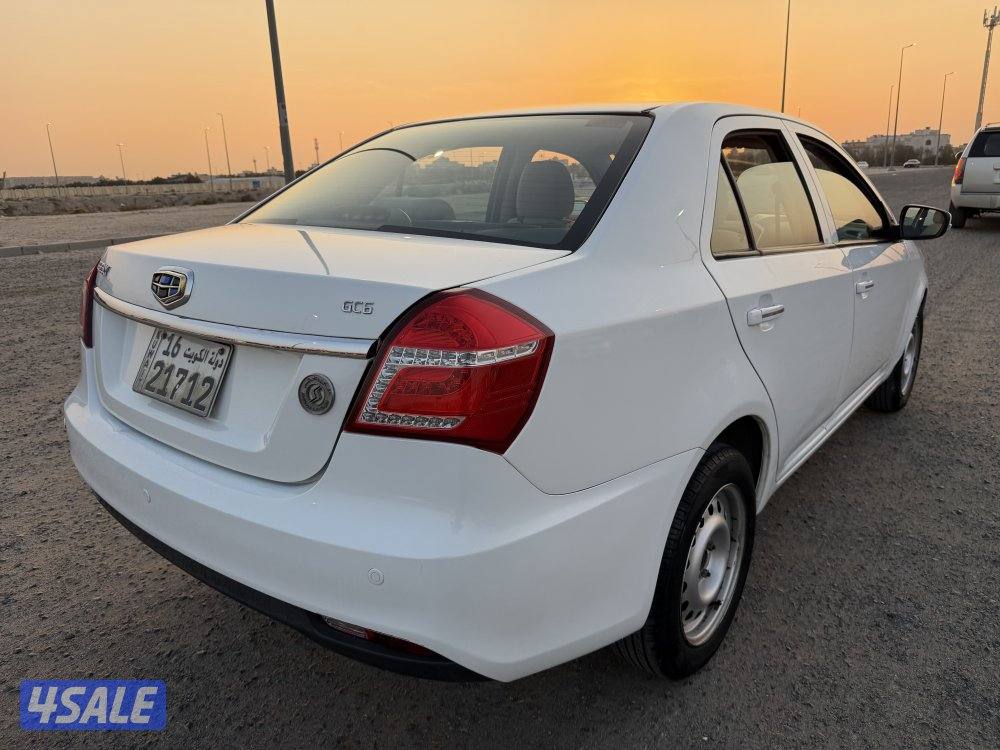 جيلي 2017 عداد 138 فقط1