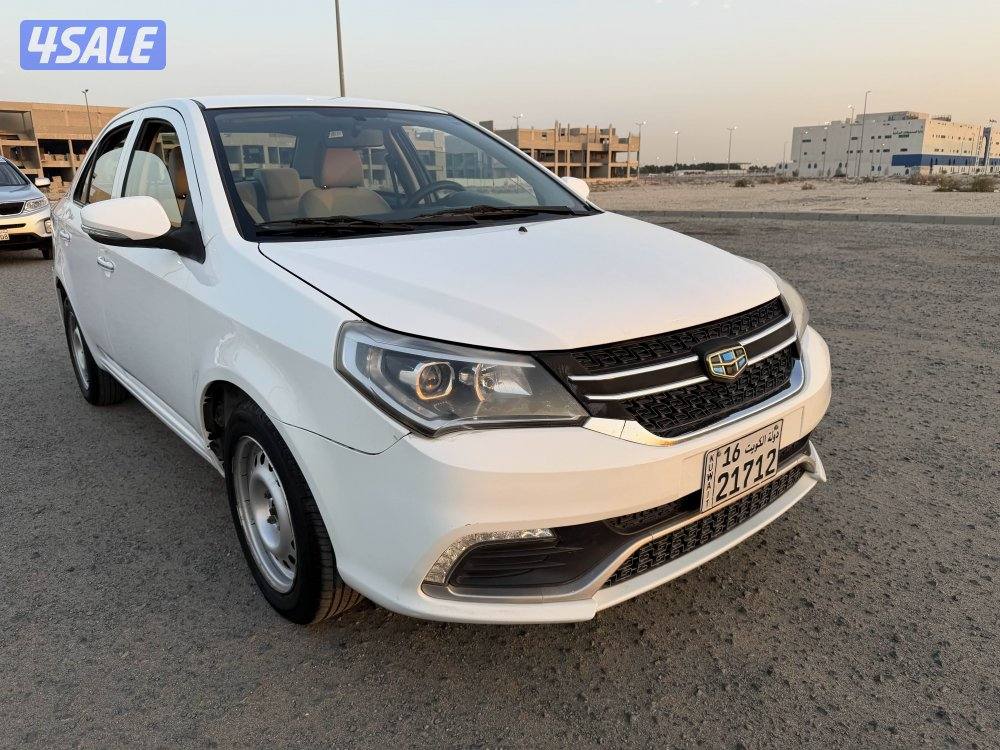 جيلي 2017 عداد 138 فقط3