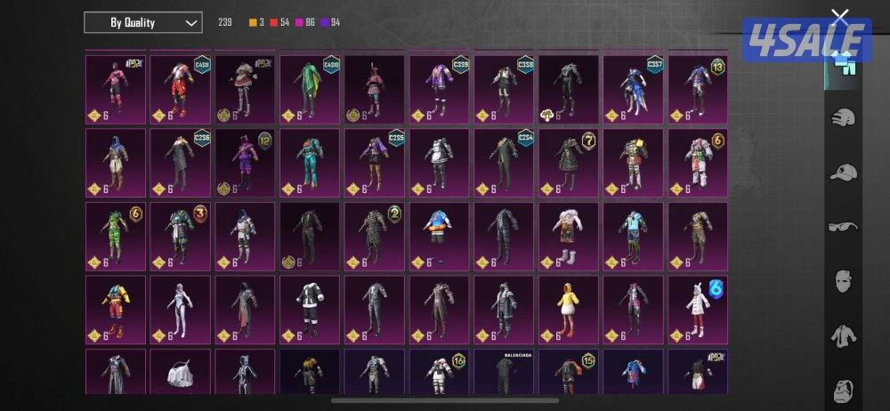 حساب ببجي نوادر وقوي3