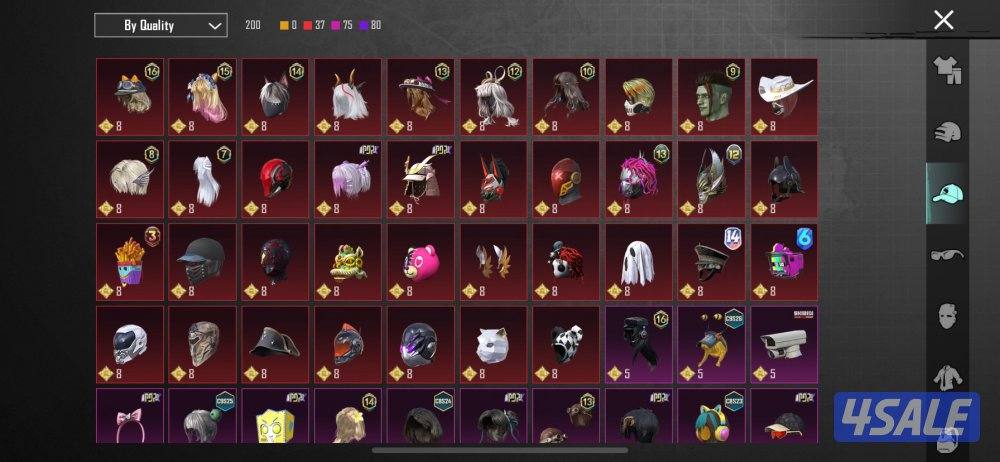 حساب ببجي نوادر وقوي4