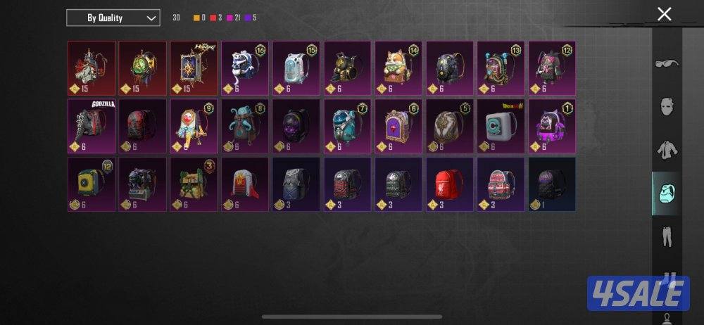 حساب ببجي نوادر وقوي15