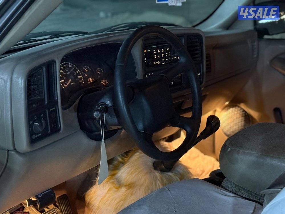 للبيع سلفرادو ٢٠٠٢ قير عادي4