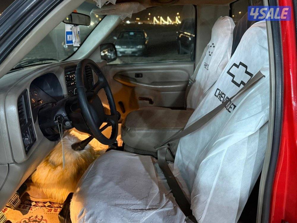 للبيع سلفرادو ٢٠٠٢ قير عادي5