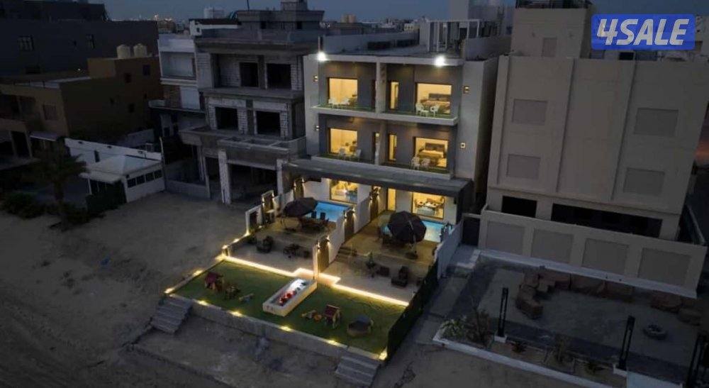 للايجار شاليهات برايفت وشقق عالخور شباب عوايل متوفر راس السنه بأسعار 🔥12