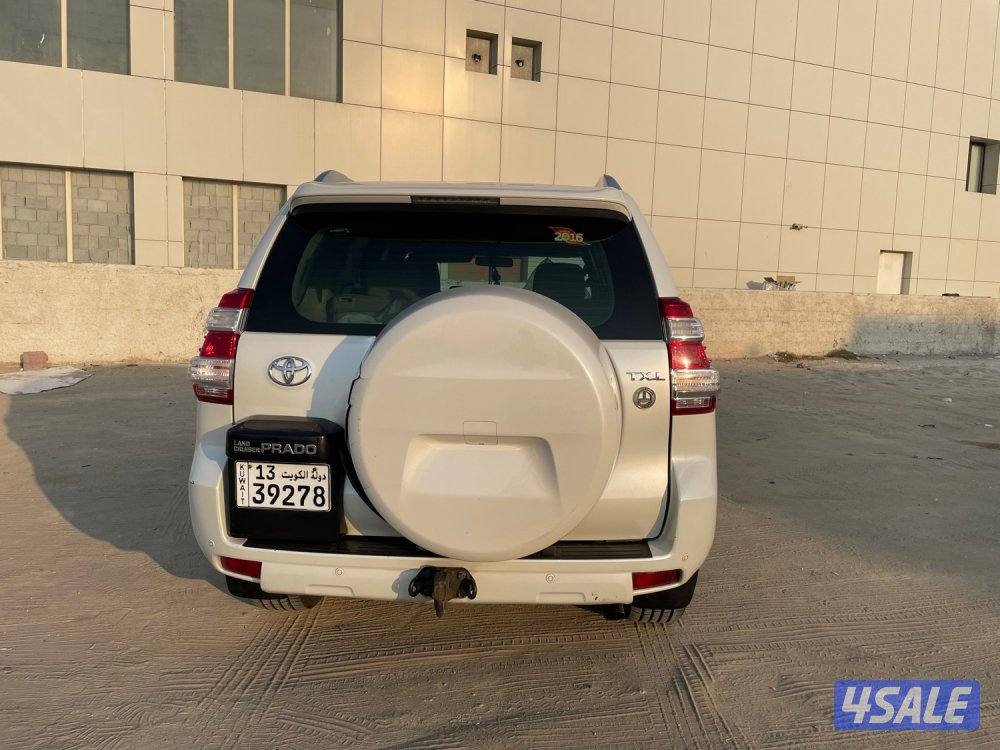 للبيع برادو 2016 ماشي 360 الف شرط الفحص ( قير مكينه شاصي ) صبغ الوكاله6