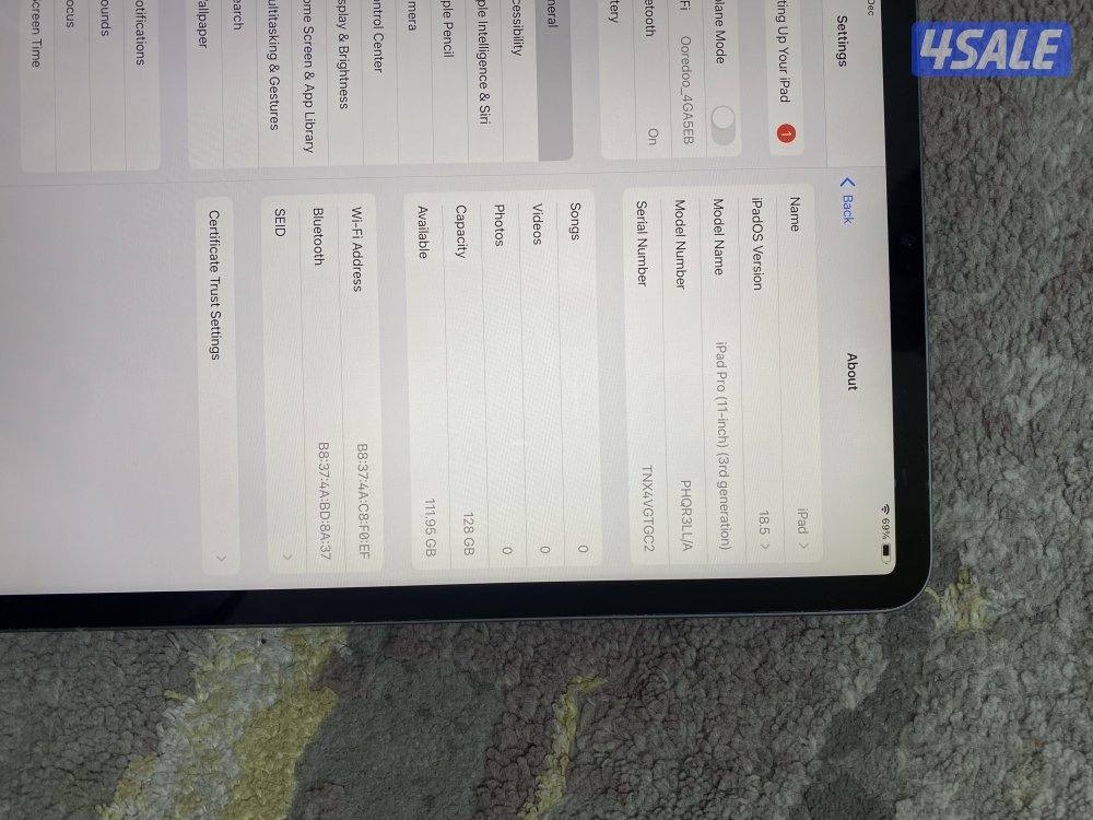 ايباد برو ١١ انش M16