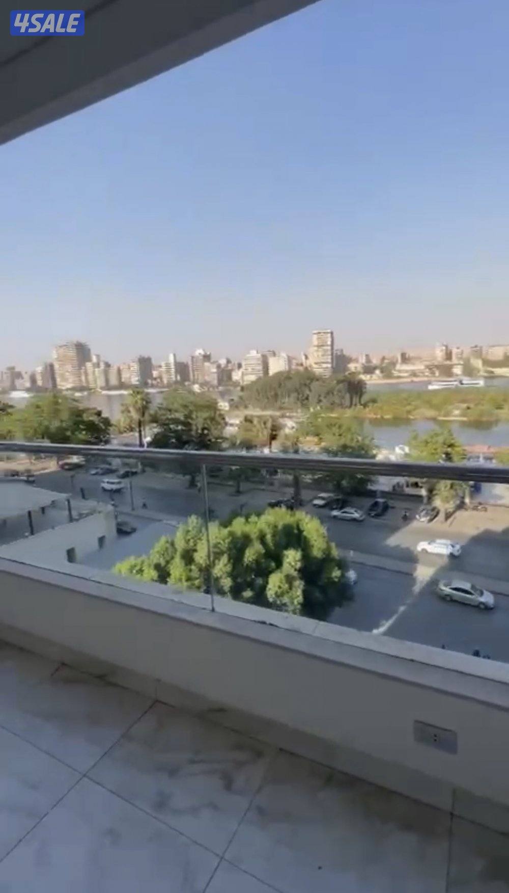 للاجار شقتين في القاهره المهندسين شارع وادي النيل والثانيه على النيل0