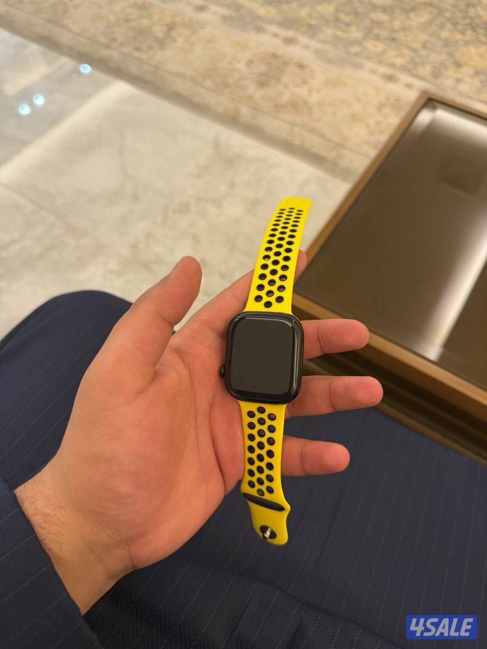 ساعة أبل سيرس ١٠ مقاس ٤٦ اخت الجديده0