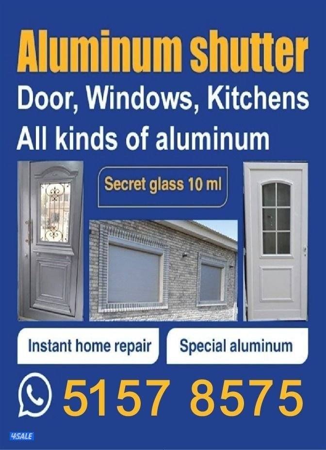 doors windows shatter and preparing all aluminium0