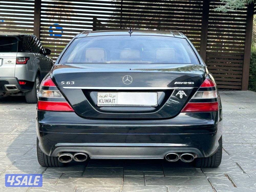 S63 AMG موديل 2008 سيرفس منتظم بالوكالة7