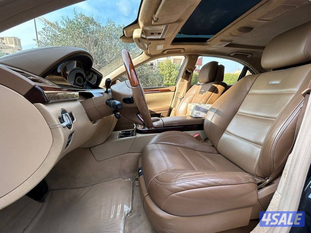 S63 AMG موديل 2008 سيرفس منتظم بالوكالة8