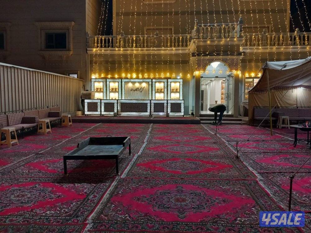 خدمة ضيافة النوبي خدمة شاي وقهوة وخدمة ايقاف سيارات وتأجير كراسي وسجاد11