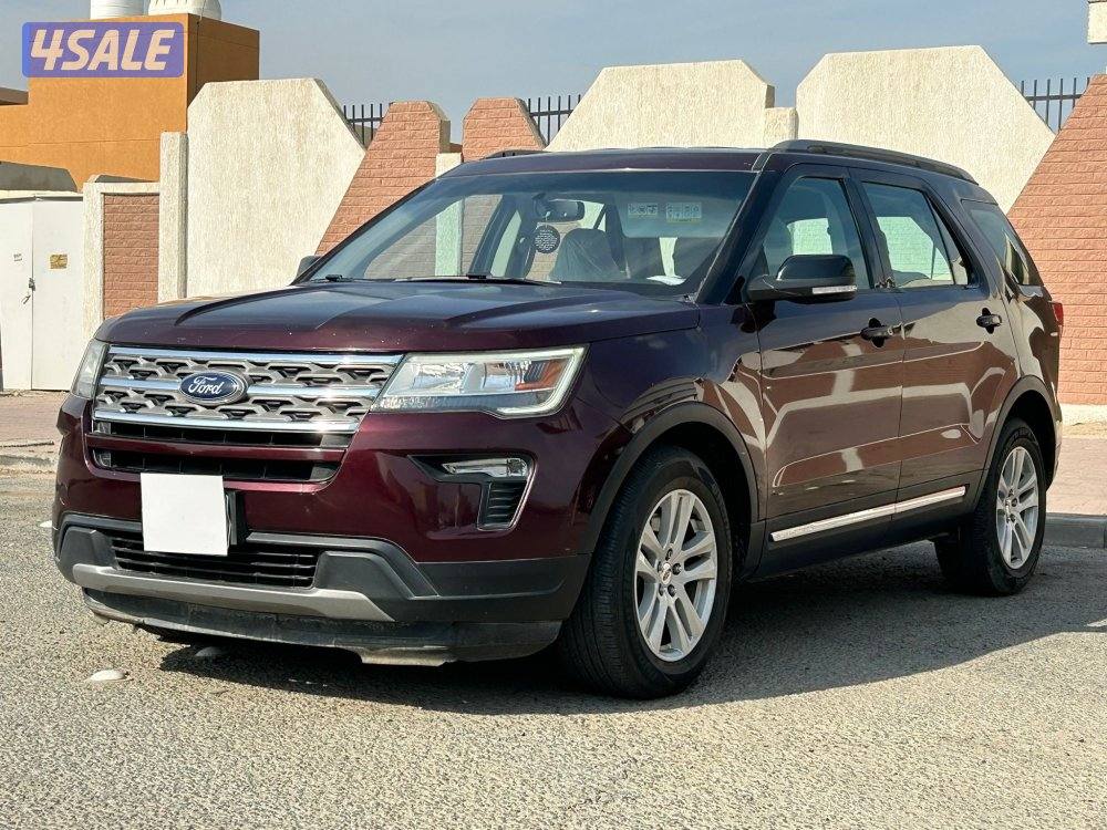 اكسبلورر XLT موديل 2018 ماشي 99 الف صبغ وكاله0