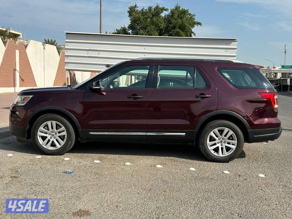 اكسبلورر XLT موديل 2018 ماشي 99 الف صبغ وكاله4