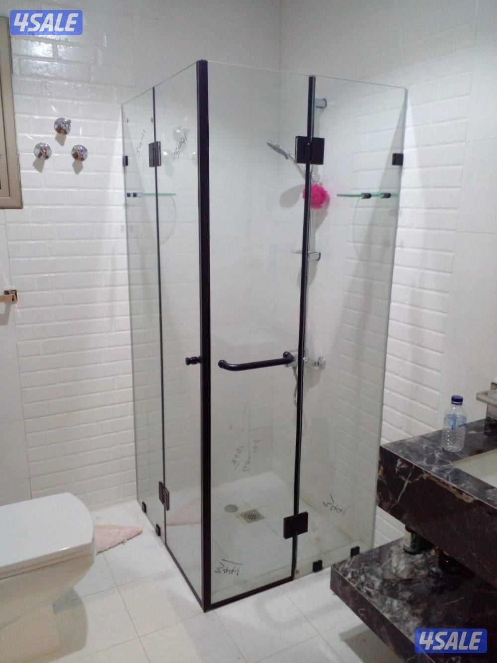 تركيب زجاج ومرايا جميع أنواع الزجاج والمرايا واجهات سكريت شاور حمام فت3