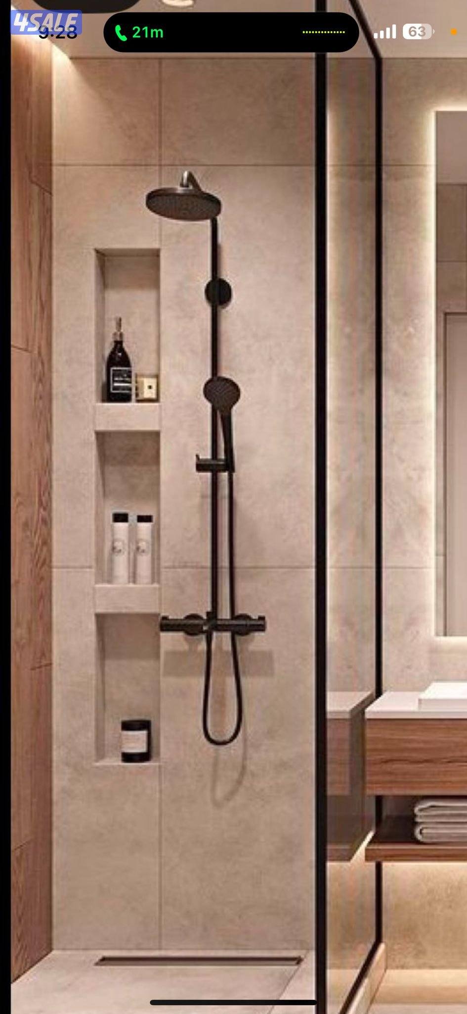 معلم باكستاني تركيب سيراميك بلاط جرانيت11