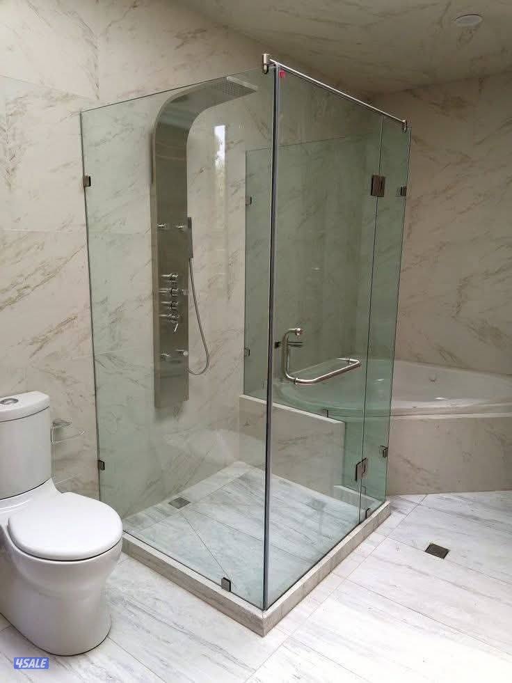 تركيب زجاج ومرايا جميع انواع زجاج شاورت المنيوم واستيل1