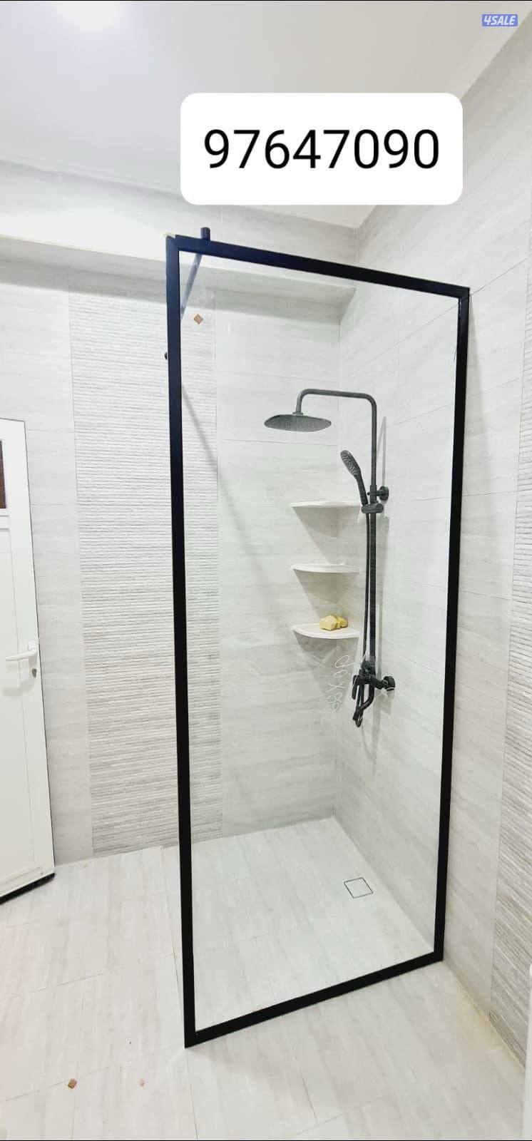 تركيب زجاج ومرايا جميع انواع زجاج شاورت المنيوم واستيل6