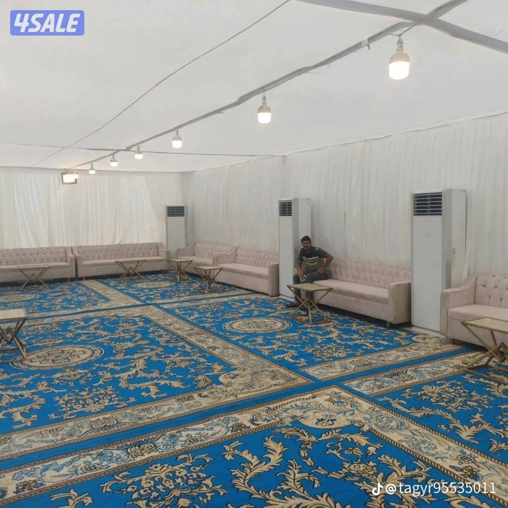 تسكير تأجير كراسي وطولاط تأجير خيم عزاء كراسي وطاولات مكيفات12