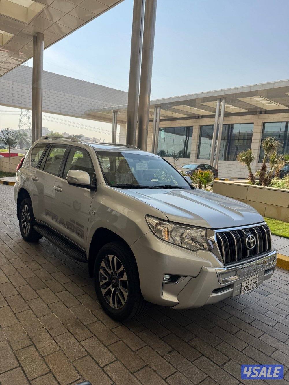 برادو TXL الساير بحالة الوكاله. صبغ الوكاله.2