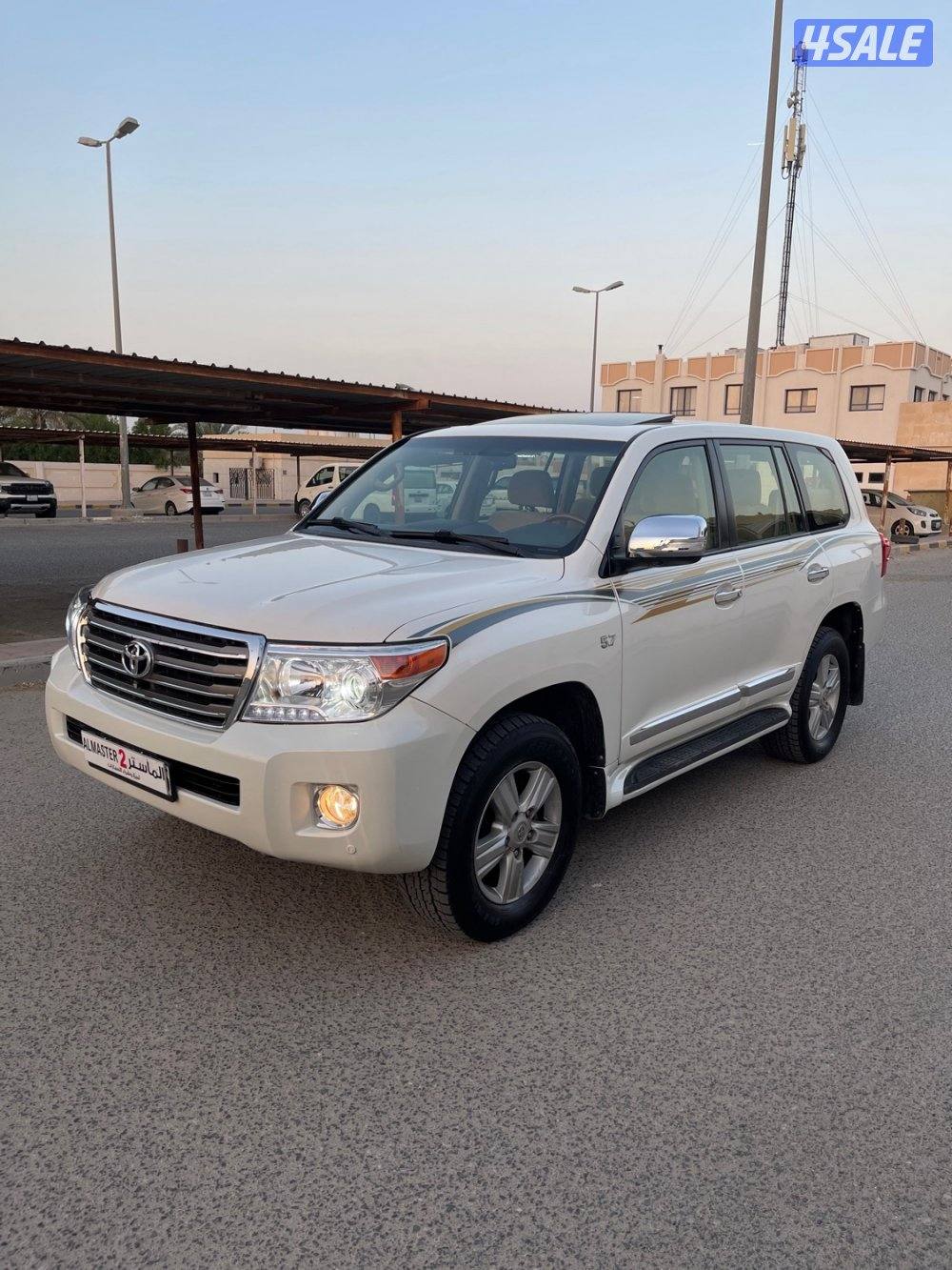 لاند كروز VXR وارد قطر صبغ الوكاله شرط الفحص 20150