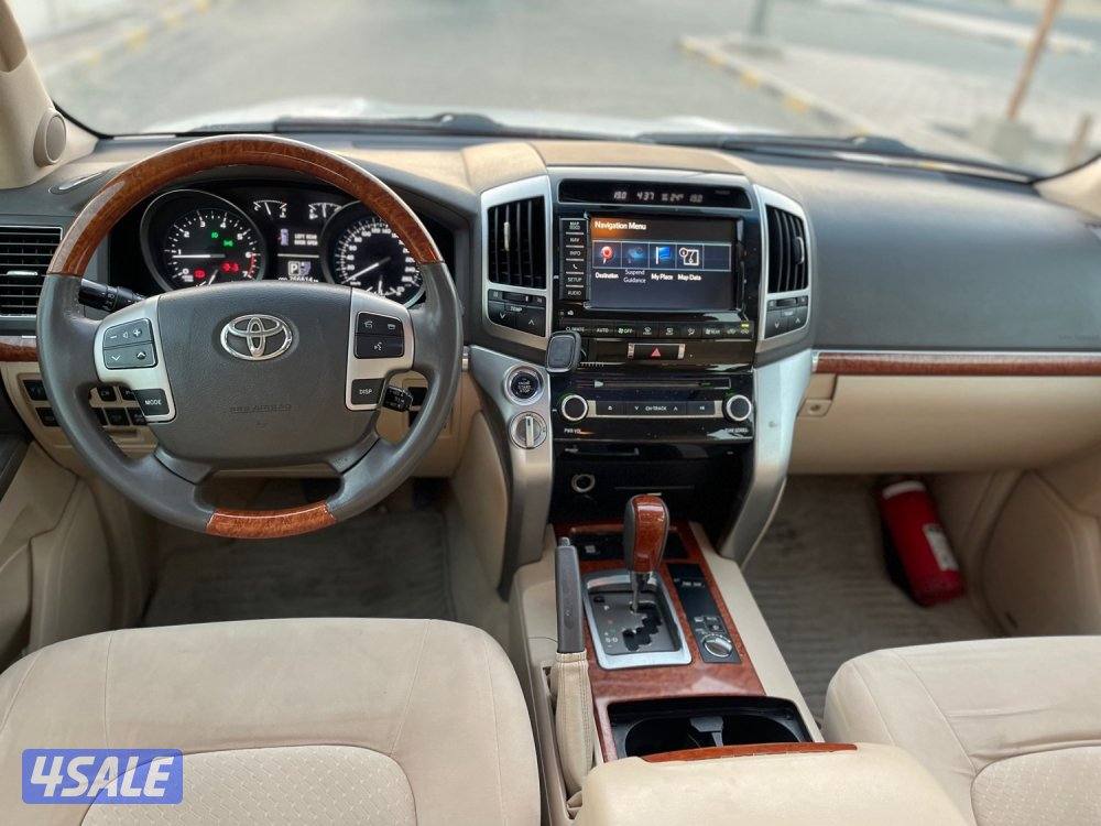 لاند كروز VXR وارد قطر صبغ الوكاله شرط الفحص 20157