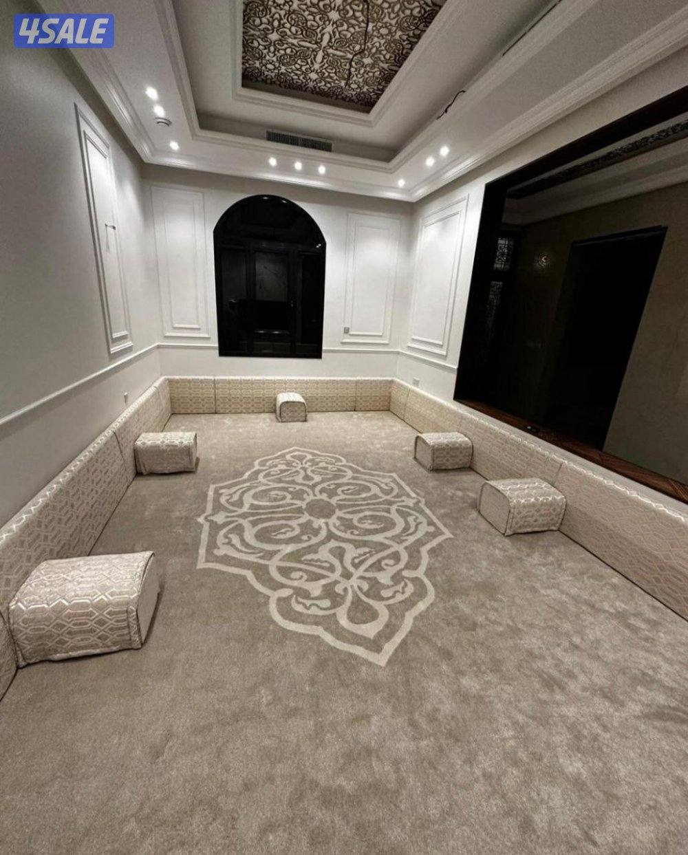 سجاد قص تركي وموكيت سعودي وتفصيل مساند ضهر وتركيب ارضيات باركية بلاستك6